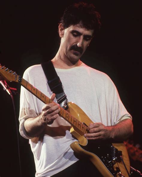 Frank Zappa Playing Guitar On Stage Photograph by Globe Photos - Fine ...