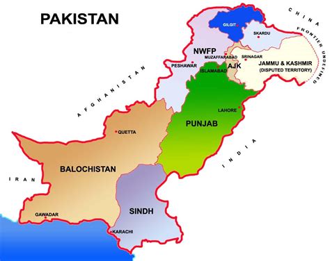 pakistan-map- Shia Rights Watch