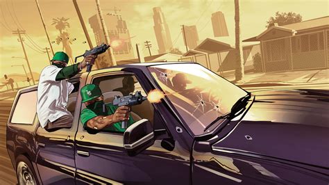 3840x2160 Resolution grand theft auto v, gta5, grove street 4K ...