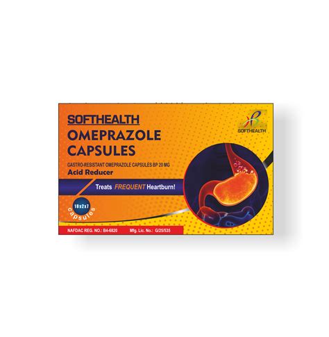 Softhealth Omeprazole Capsules - SofthealthPharma