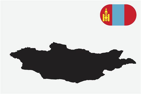 map and flag of Mongolia 11175863 Vector Art at Vecteezy