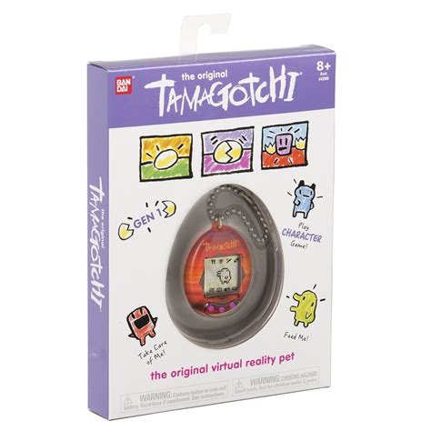 Bandai Tamagotchi Original Classic Digital Pet Sunset Orange