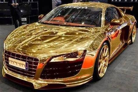 Dubais Love For Gold-Plated Cars!