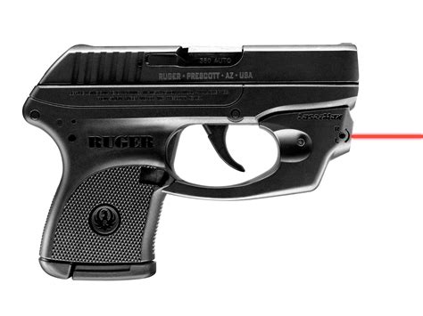 LaserMax Centerfire Red Laser Sight Ruger LCP Black