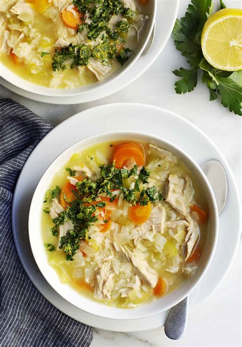 Turkey and Rice Soup (30 Minutes!)- Pinch and Swirl