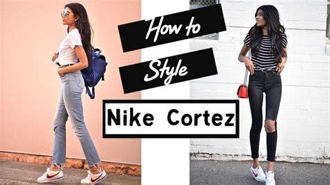 Arriba 39+ imagen nike cortez mujer outfit - Abzlocal.mx