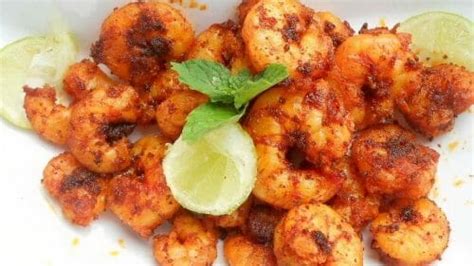 Fried Masala Prawns Recipe - Awesome Cuisine