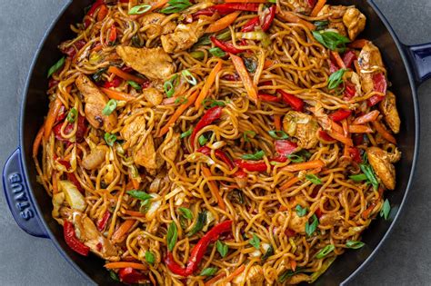 Simple Yakisoba Noodles Recipe - Momsdish