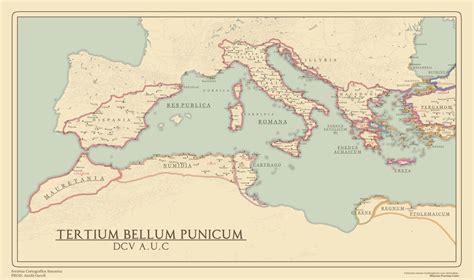 Third Punic War - 149 BC by MadameYua on DeviantArt