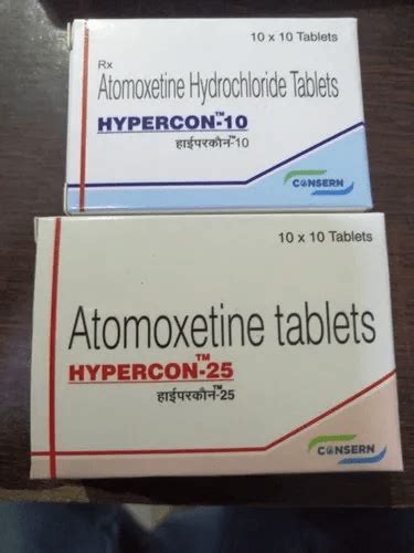 Atomoxetine Hydrochloride Tablets - SS Medex