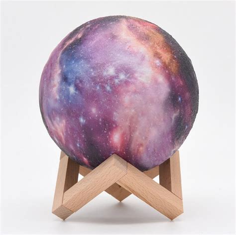 16 Colors LED 3D Print Galaxy Planet Lamp Night Light on Storenvy