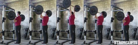 How to Overhead Press with Proper Form: Full Guide | Stronglifts