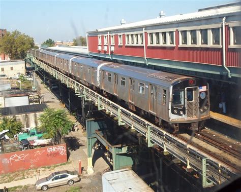 Broadway Junction Elevated Subway Station, Brooklyn, New York City ...