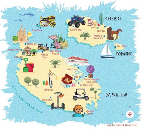 Malta: interactive map for family fun in Malta this summer - Family ...