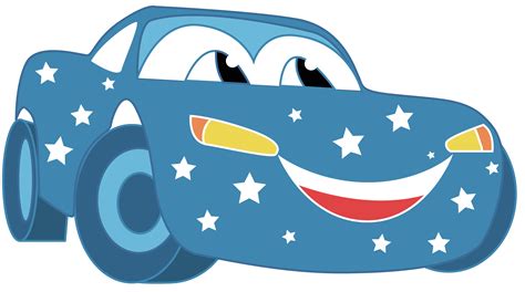 Blue Cartoon Car - ClipArt Best