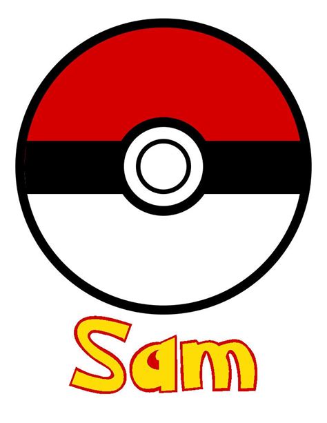 Pokemon Ball Personalized Custom Iron on Transfer Decal iron