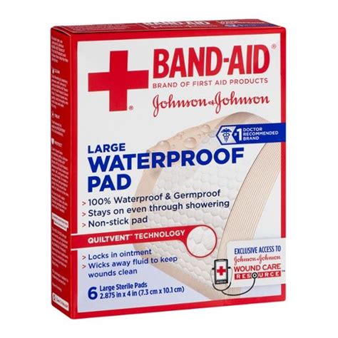 Band-Aid Waterproof Bandages – woundcareshop