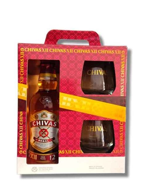 Chivas Regal 12 Years Old Gift Set 70cl – OnlineCava