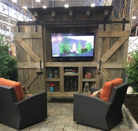 Build an Outdoor TV Cabinet HGTV