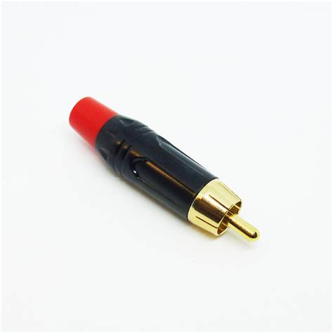 RCA / Phono Plug (Red Collar)