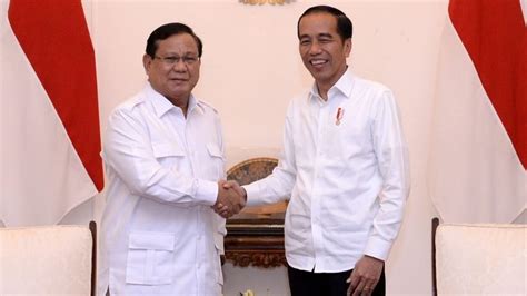 [FOTO] Presiden Jokowi Bertemu Prabowo Subianto di Istana Merdeka