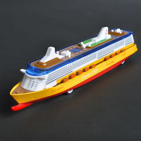 [USD 16.62] Children's toy color perth large-scale cruise ship model ...