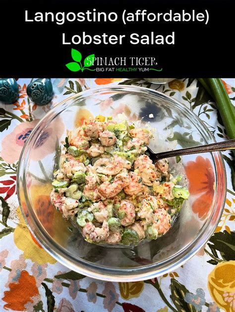 Langostino Lobster Salad | Recipe | Salad recipes for dinner, Lobster ...