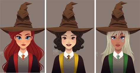 This Artist Sorted Disney Princesses Into Hogwarts Houses and It Is Magical