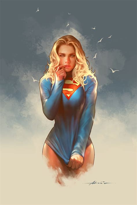 Free download | HD wallpaper: Supergirl, comic art, women, digital art ...