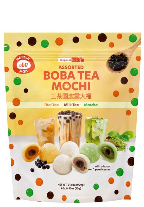 Brown Sugar Boba Milk Tea Mochi – Alli & Rose