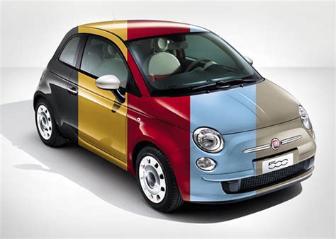 Fiat 500 Color Therapy :: Behance