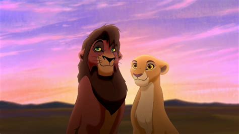 Kovu and Kiara HD Wallpaper - The Lion King Wallpaper (28009873) - Fanpop