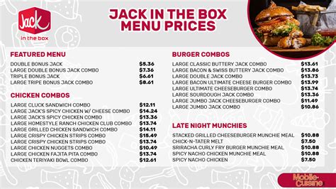 Updated Jack in the Box Menu Prices & Combo Meals (2024)