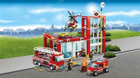 Fire Station 60004 - LEGO City Sets - LEGO.com for kids - US