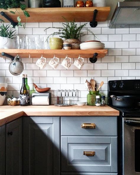 How To Style Your Open Kitchen Shelving