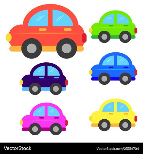 Car cartoon or car clipart cartoon Royalty Free Vector Image