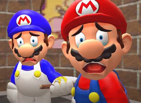 SMG4 and Mario shocked by Yusaku-Ishige on DeviantArt