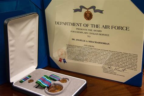 Air University presents new civilian award > Maxwell Air Force Base ...