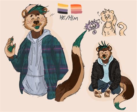 Otter Fursona on Toyhouse