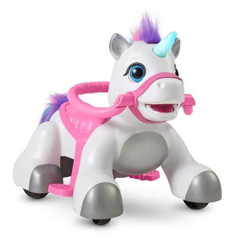 Electronic, Battery & Wind Up Rideamals Unicorn 6-Volt Ride-On Toy Kid ...