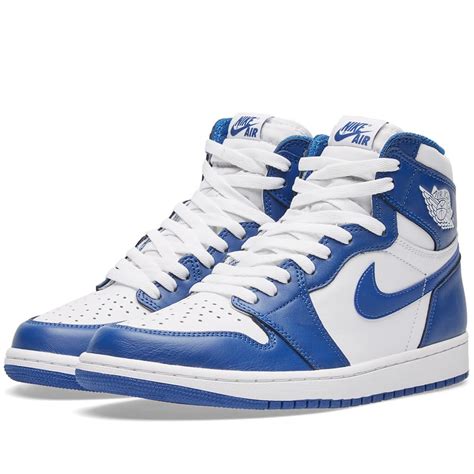 Nike Air Jordan 1 Retro High OG (White & Storm Blue)