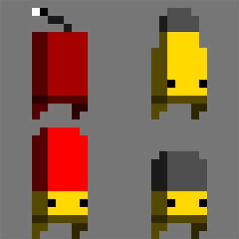 Pixelart for a pixelart game (15x15) : r/EnterTheGungeon