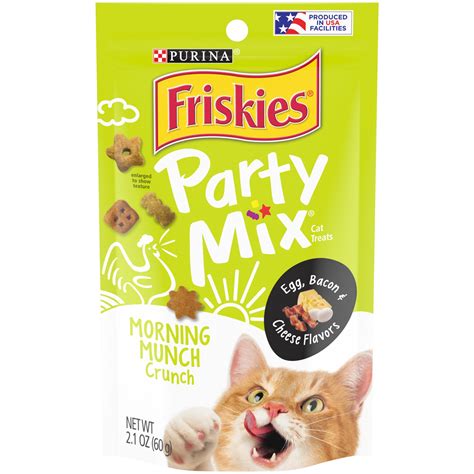 Purina Friskies Party Mix Crunch Morning Munch Cat Treats | Petco