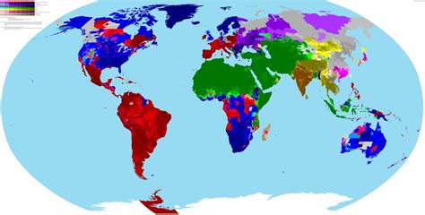 Detailed Maps Of The World’s Religions - Vivid Maps