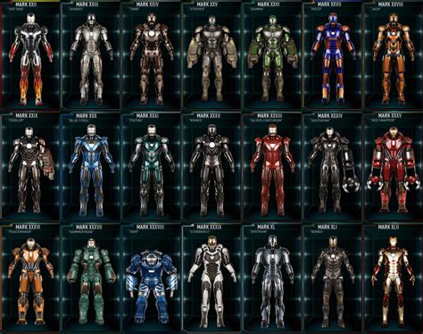 Iron Man Armor MK 22-42 by Shepard137 on DeviantArt