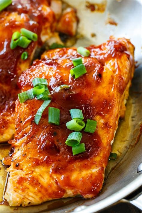 Honey BBQ Salmon - Spicy Southern Kitchen