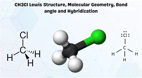 CH3Cl Lewis Structure, Molecular Geometry, Bond angle and Hybridization ...