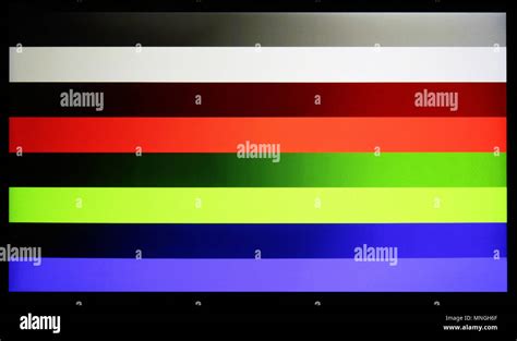 Color Bars Test Pattern