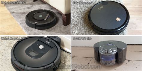 Top brands of robot vacuum cleaners, top models | TopVacuumRobot.com