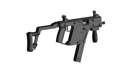 3D file KRISS Vector SMG 45 ACP - high quality・3D printing model to ...